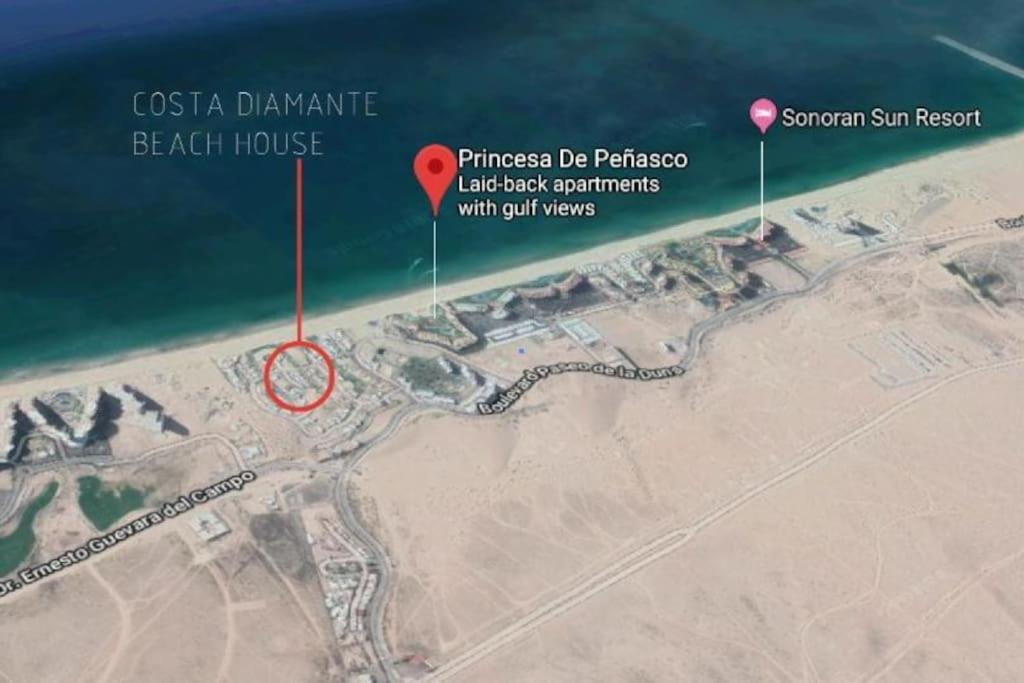 Lux 3 Master Bdroom On Sandy Beach W No Cleaining Fee Puerto Penasco Exterior photo